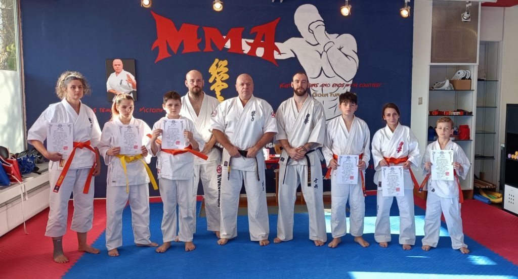 Soshinkan Karate & Seikyokushin grading in Germany